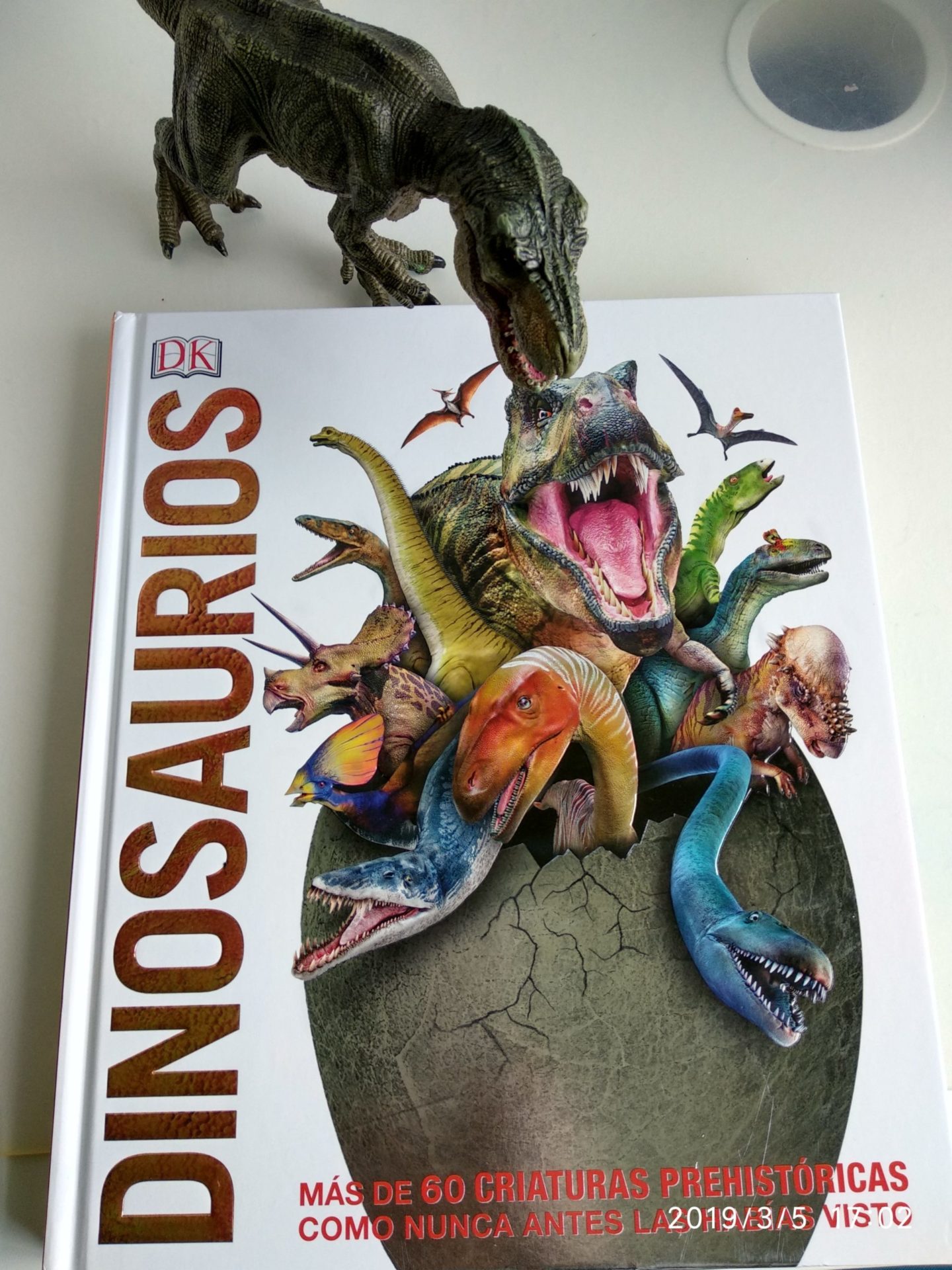 libro dinosaurios de editorial dk